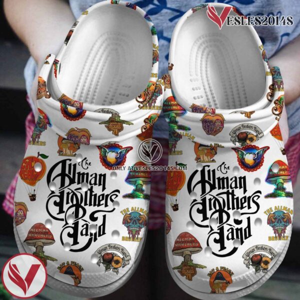 The Allman Brothers Band Music Crocs Crocband Clogs Shoes, Unique Gifts For Fans Style 3 - Vesles2014S