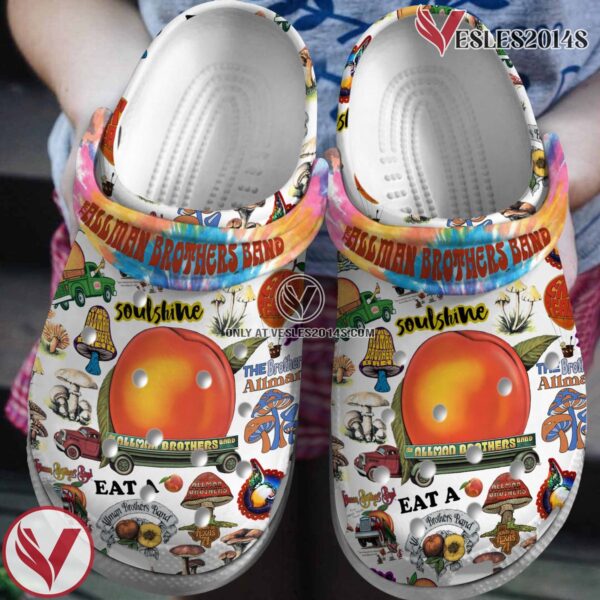 The Allman Brothers Band Music Crocs Crocband Clogs Shoes, Unique Gifts For Fans Style 4 - Vesles2014S