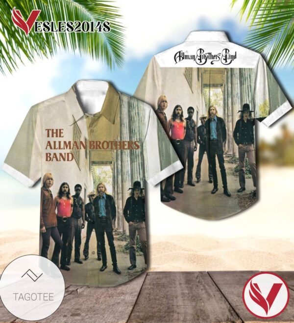 The Allman Brothers Band The Debut Studio Album Cover Hawaiian Shirt, Best Gift For Music Lovers Vesles2014S