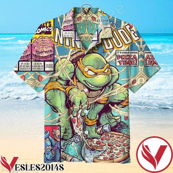 The Amazing Raph’s Pizza Time Hawaiian Shirt, Unique Gifts For Friends - Vesles2014S 1