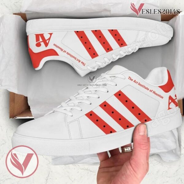The Art Institute of Houston Logo Stan Smith Shoes, Unique Sneaker For Fans - Vesles2014s