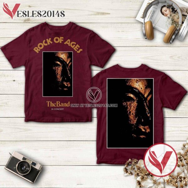 The Band Rock Of Ages Album Cover Shirt, Unique Gifts For Music Lovers - Vesles2014S