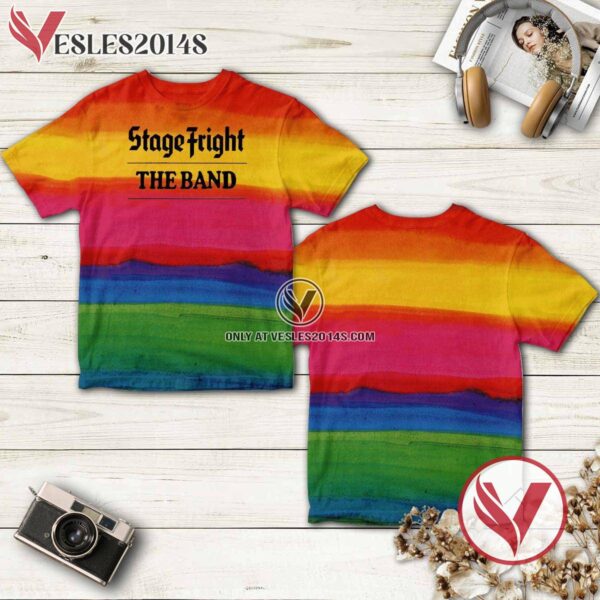 The Band Stage Fright Album Cover Shirt, Unique Gifts For Music Lovers - Vesles2014S