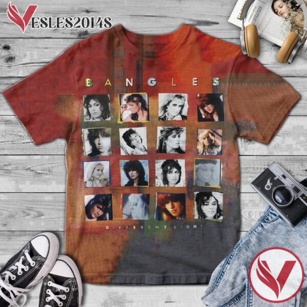 The Bangles Different Light Album Cover Shirt, Perfect Gifts For Music Lovers - Vesles2014S