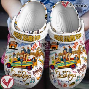 The Beach Boys Music Crocs Crocband Clogs Shoes, Unique Gifts For Fans Style 1 - Vesles2014S