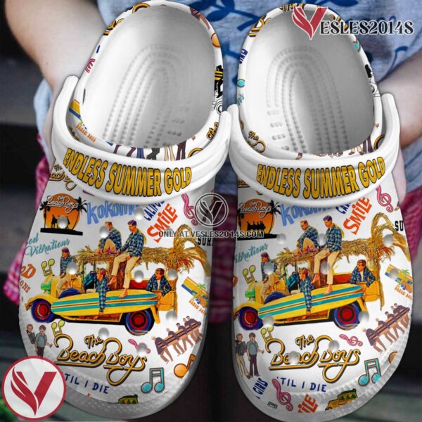 The Beach Boys Music Crocs Crocband Clogs Shoes, Unique Gifts For Fans Style 1 - Vesles2014S