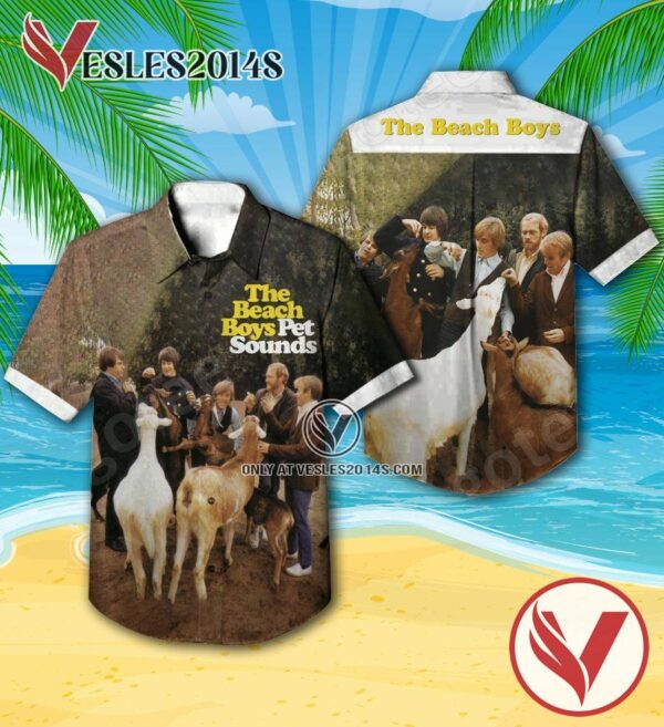 The Beach Boys Pet Sounds Album Cover Hawaiian Shirt, Unique Gifts For Music Lovers - Vesles2014S