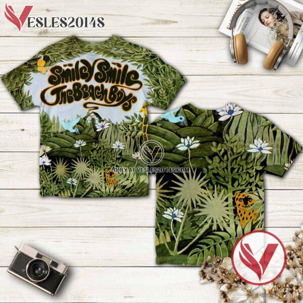 The Beach Boys Smiley Smile Album Cover Shirt, Unique Gifts For Music Lovers - Vesles2014S