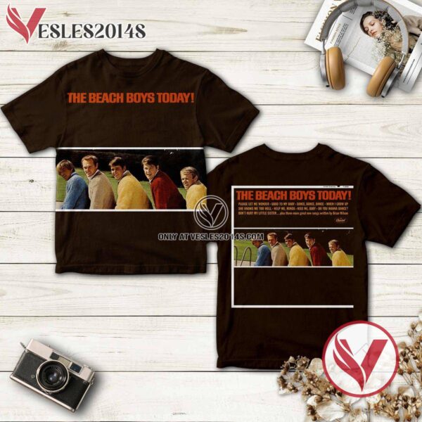 The Beach Boys Today Album Cover Shirt, Unique Gifts For Music Lovers - Vesles2014S
