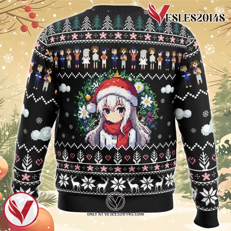 The Best Christmas Gift Anohana Ugly Christmas Sweater, Unique Christmas Gift For Fans - Vesles2014S 1