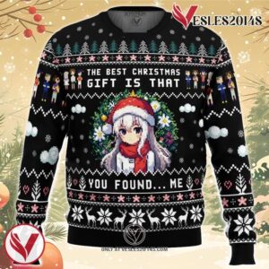 The Best Christmas Gift Anohana Ugly Christmas Sweater, Unique Christmas Gift For Fans - Vesles2014S