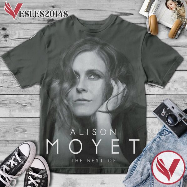 The Best Of Alison Moyet Compilation Album Cover Shirt, Perfect Gifts For Music Lovers - Vesles2014S