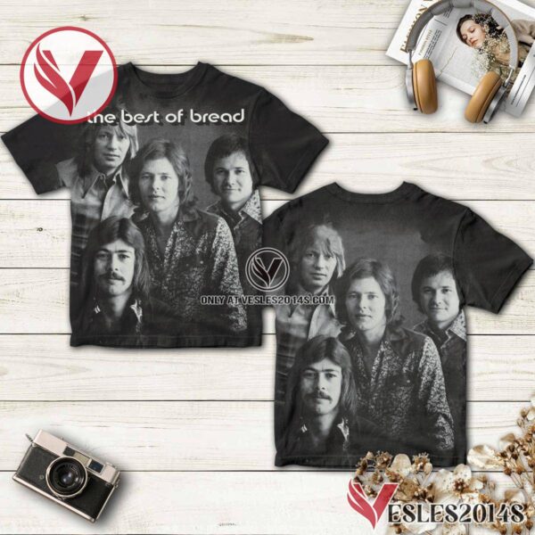 The Best Of Bread Compilation Album Cover Shirt, Unique Gifts For Music Lovers - Vesles2014S