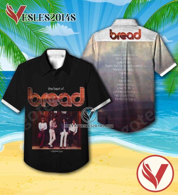 The Best Of Bread Volume Two Compilation Album Cover Hawaiian Shirt, Unique Gifts For Music Lovers - Vesles2014S