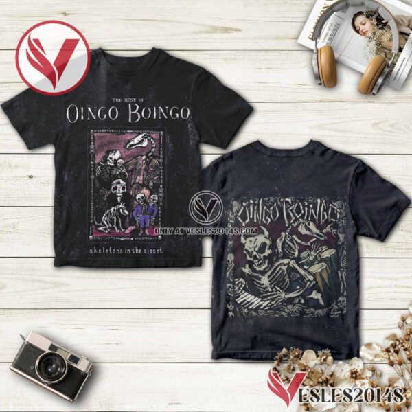 The Best Of Oingo Boingo Skeletons In The Closet Compilation Album Cover Shirt, Unique Gifts For Music Lovers - Vesles2014S