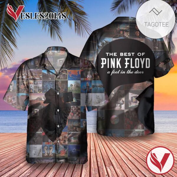 The Best Of Pink Floyd A Foot In The Door Album Cover Hawaiian Shirt, Best Gift For Music Lovers Vesles2014S