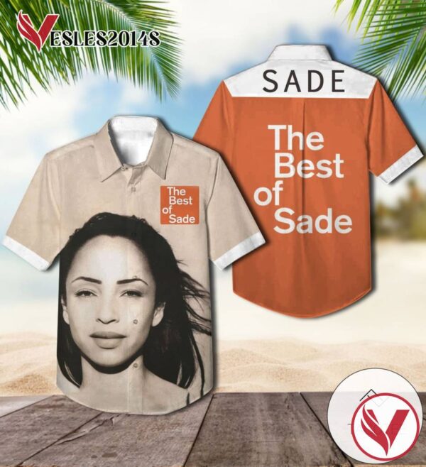 The Best Of Sade Album Cover Hawaiian Shirt, Best Gift For Music Lovers Vesles2014S