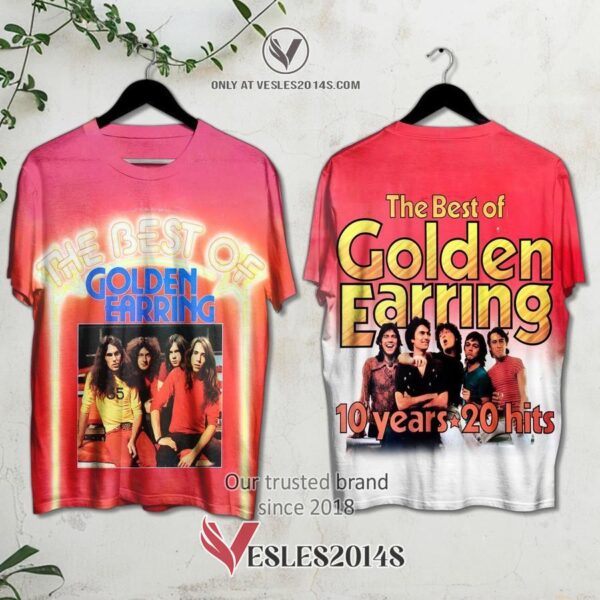 The Best of Golden Earring Album 3D Shirt, Unique Gifts For Music Lovers - Vesles2014S
