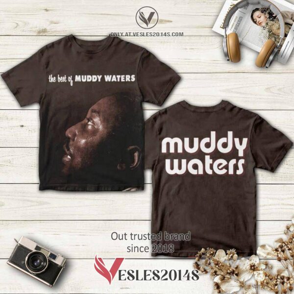 The Best of Muddy Waters Album 3D Shirt, Perfect Gifts For Music Lovers - Vesles2014S