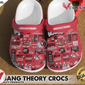 The Big Bang Theory Crocs Clog Shoes, Unique Gift From  Vesles2014S