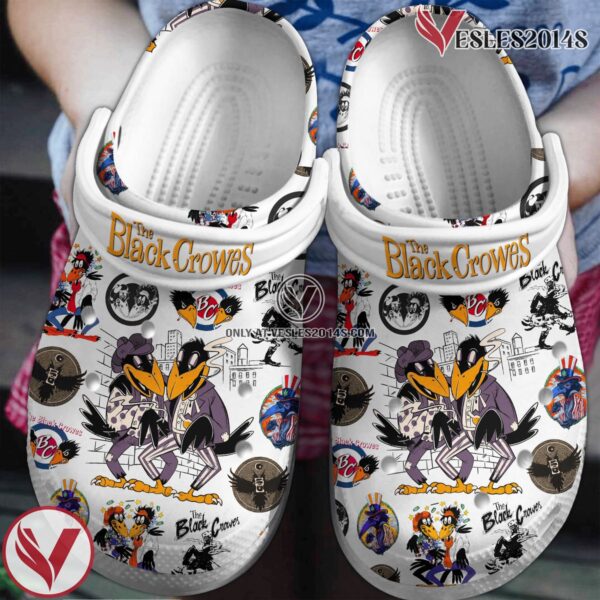 The Black Crowes Music Crocs Crocband Clogs Shoes, Unique Gifts For Fans Style 3 - Vesles2014S