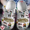 The Black Eyed Peas Music Crocs Crocband Clogs Shoes, Unique Gifts For Fans - Vesles2014S
