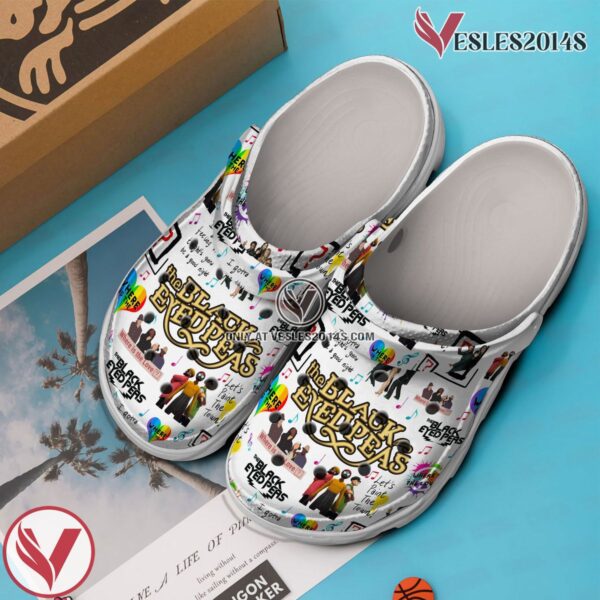 The Black Eyed Peas Music Crocs Crocband Clogs Shoes, Unique Gifts For Fans - Vesles2014S 3