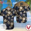 The Black Keys Hawaiian Graphic Print Short Sleeve Hawaiian Casual Shirt Vesles2014S