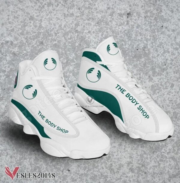 The Body Shop Logo Air Jordan 13 Shoes, Best Sneaker Gifts For Fans - Vesles2014s