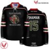 The Book of Souls Iron Maiden Shaman Eddie Hockey Jersey - Vesles2014S