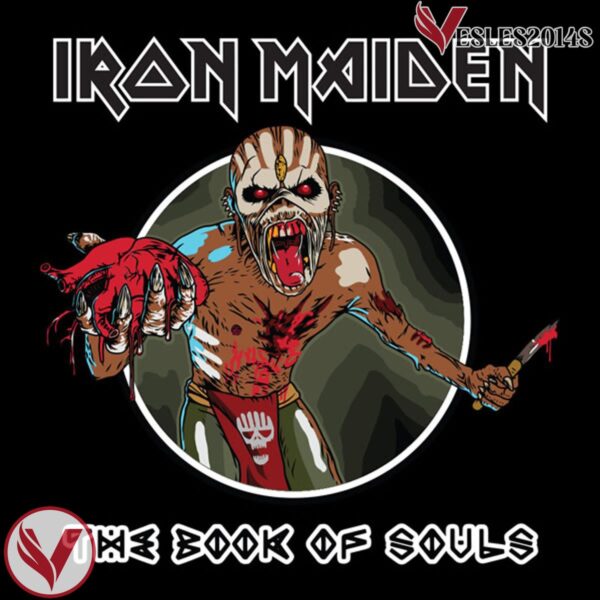The Book of Souls Iron Maiden Shaman Eddie Hockey Jersey - Vesles2014S 4