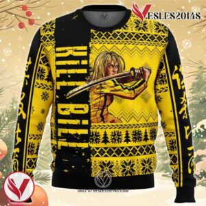 The Bride Kill Bill Ugly Christmas Sweater, Unique Christmas Gift For Fans - Vesles2014S