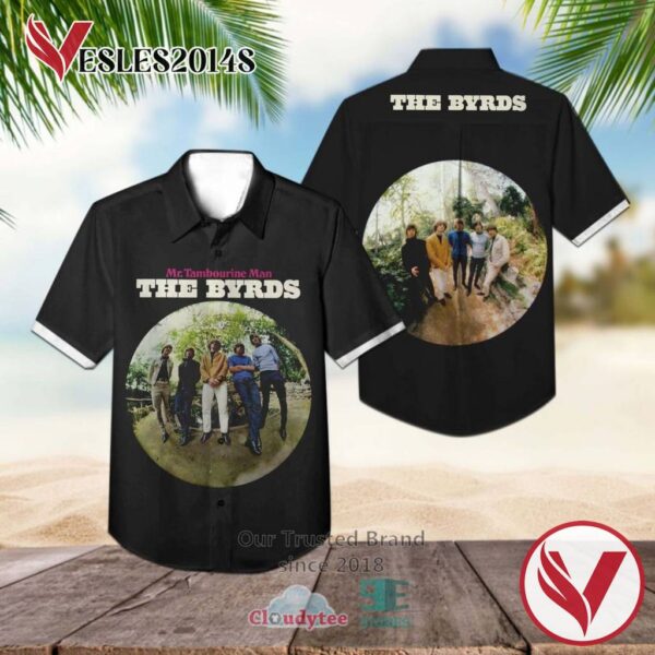 The Byrds Mr. Tambourine Man Hawaiian Casual Shirt, Best Gifts For Summer Vesles2014S 1