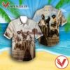 The Byrds Untitled Album Cover Hawaiian Shirt, Unique Gifts For Music Lovers - Vesles2014S