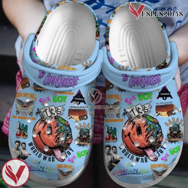 The Chainsmokers Music Crocs Crocband Shoes Clogs, Unique Gifts For Fans - Vesles2014S