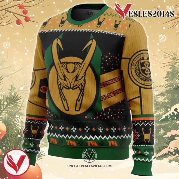 The Christmas Variant Loki Ugly Christmas Sweater, Unique Christmas Gift For Fans - Vesles2014S 1