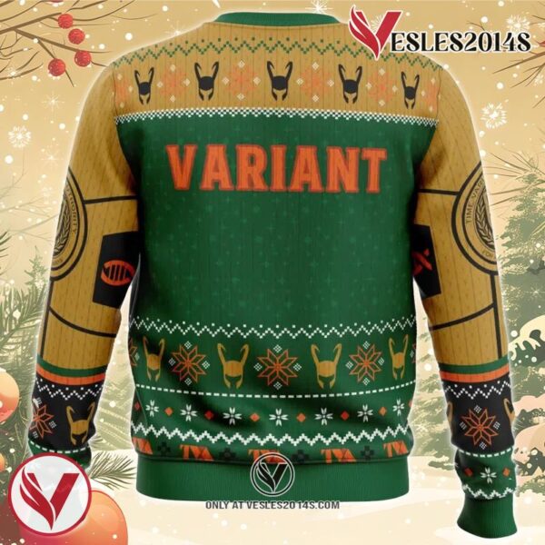 The Christmas Variant Loki Ugly Christmas Sweater, Unique Christmas Gift For Fans - Vesles2014S 3
