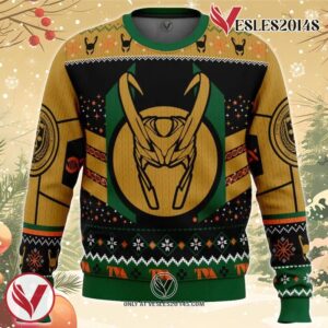 The Christmas Variant Loki Ugly Christmas Sweater, Unique Christmas Gift For Fans - Vesles2014S