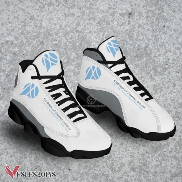 The City University of New York College of Staten Island Air Jordan 13 Shoes, Best Sneaker Gifts For Fans - Vesles2014s