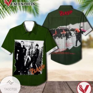 The Clash Debut Album Cover Hawaiian Shirt, Best Gift For Music Lovers Vesles2014S
