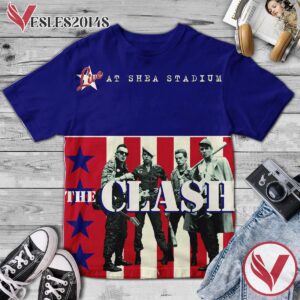 The Clash Live At Shea Stadium Album Cover Shirt, Perfect Gifts For Music Lovers - Vesles2014S