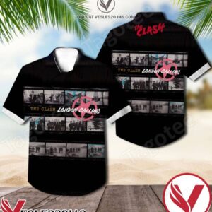 The Clash London Calling Hawaiian Shirt, Unique Gifts For Friends - Vesles2014S 1