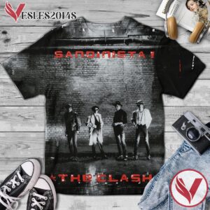 The Clash Sandinista Album Cover Shirt, Perfect Gifts For Music Lovers - Vesles2014S