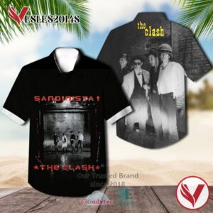 The Clash Sandinista Albums Hawaiian Shirt, Best Gift For Music Lovers Vesles2014S
