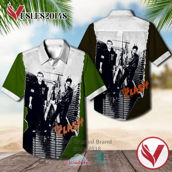The Clash TCLS Casual Hawaiian Shirt, Best Gifts For Summer Vesles2014S