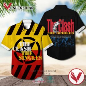 The Clash The Singles Casual Hawaiian Shirt, Best Gifts For Summer Vesles2014S