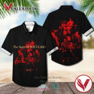The Clash The Story of TCLS Casual Hawaiian Shirt, Best Gifts For Summer Vesles2014S 1