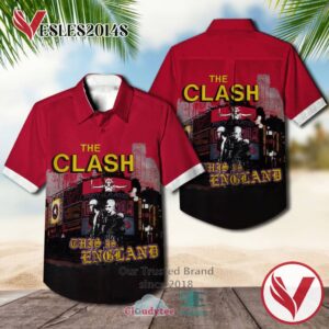 The Clash This Is England Casual Hawaiian Shirt, Best Gifts For Summer Vesles2014S