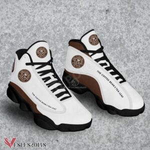 The Coffee Bean & Tea Leaf Logo Air Jordan 13 Shoes, Best Sneaker Gifts For Fans - Vesles2014s 1