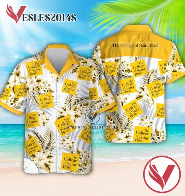 The College of Saint Rose Logo Hawaiian Suit, Unique Outfit For Fans - Vesles2014S